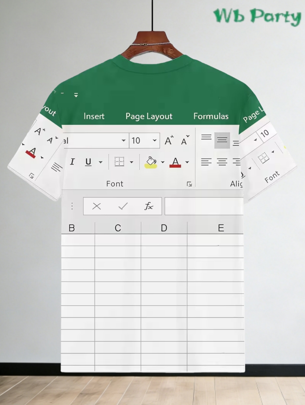 3D Printing Online Service - Camiseta informal Excel para Hombre, diseño