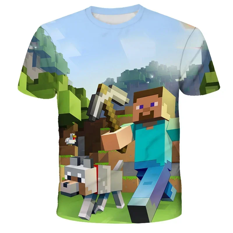 3D Printing Lego - Camiseta de Verano Casual con Estampado