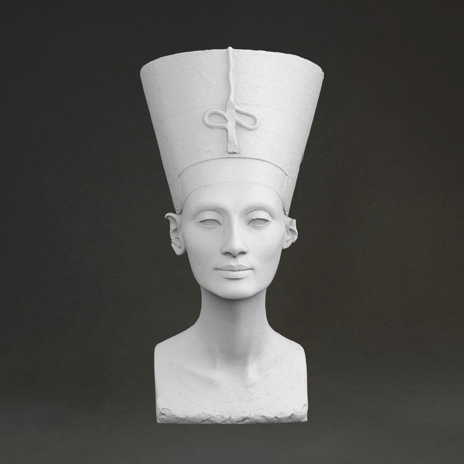 3D Printing Resin - Escultura de la reina Nefertiti de