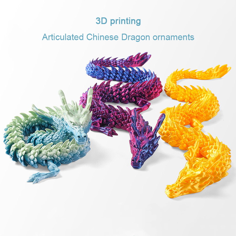 3D Printing Pla - Adornos de Dragón Impresos en 3D,