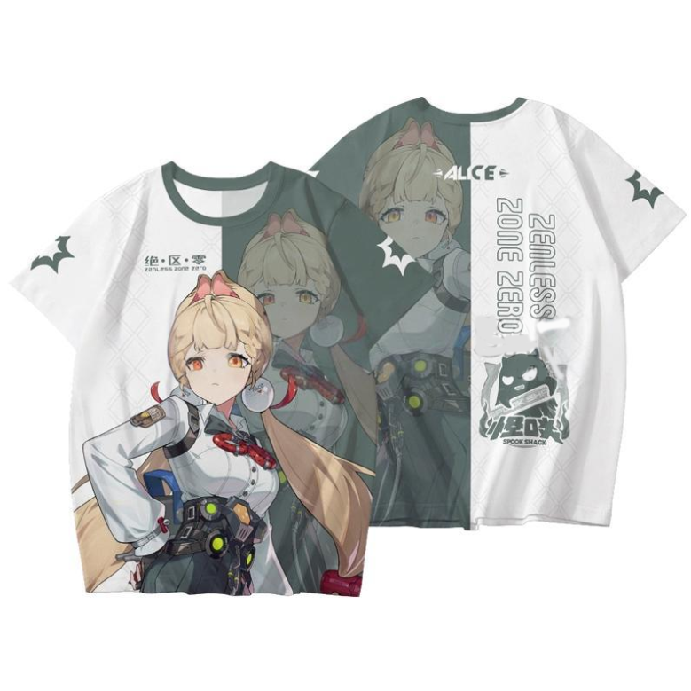 3D Printing Zone - Camisetas Alice Game Zenless Zone Zero