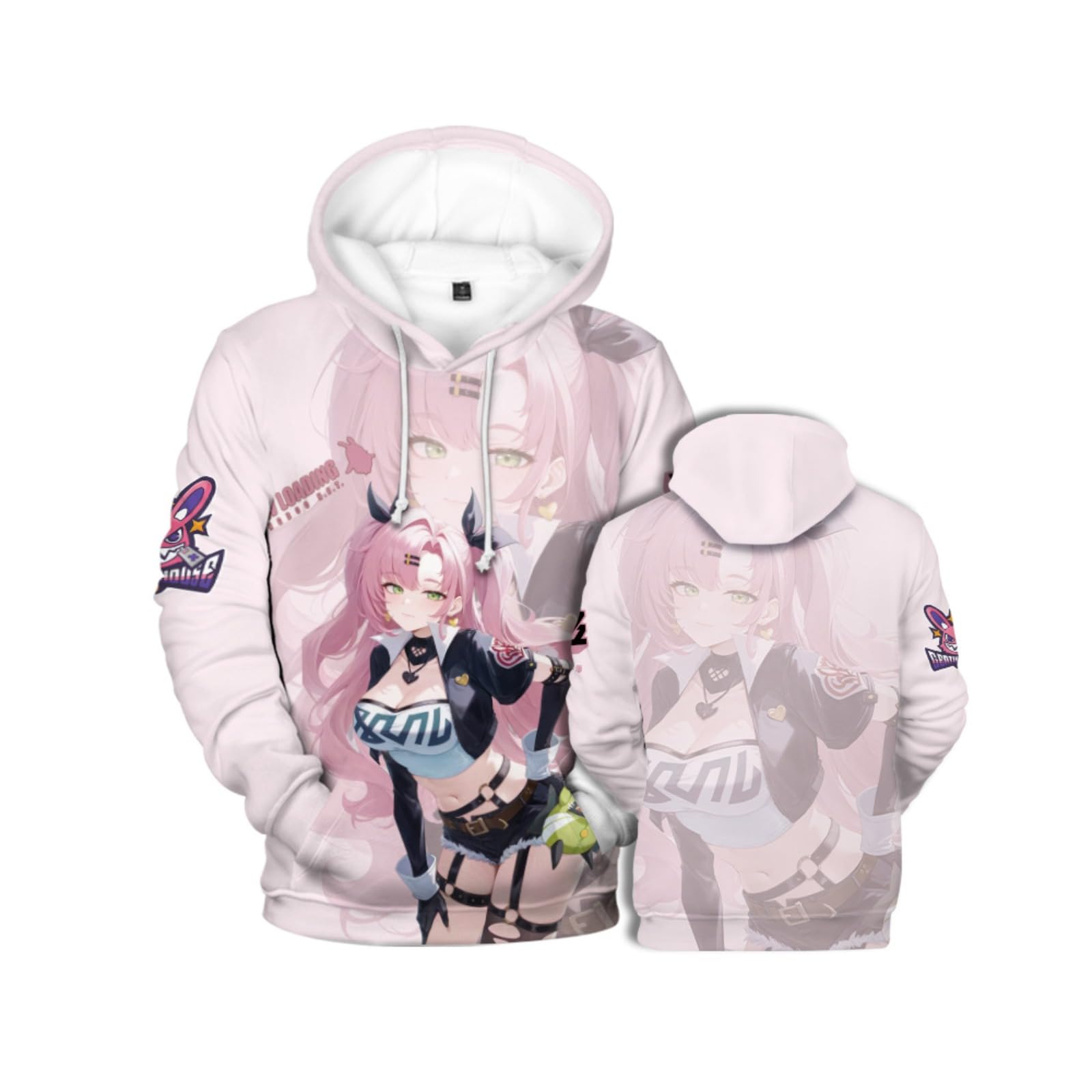 3D Printing Zone - Sudaderas con capucha de Cosplay de