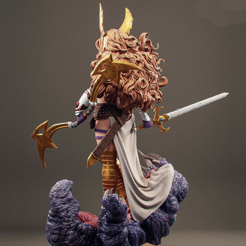 3D Printing Character - 2 Estilos de Personajes de Cómics