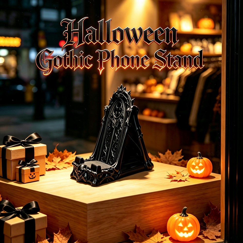 3D Printing Tablet - Adorno de Calavera Oscura para Halloween,