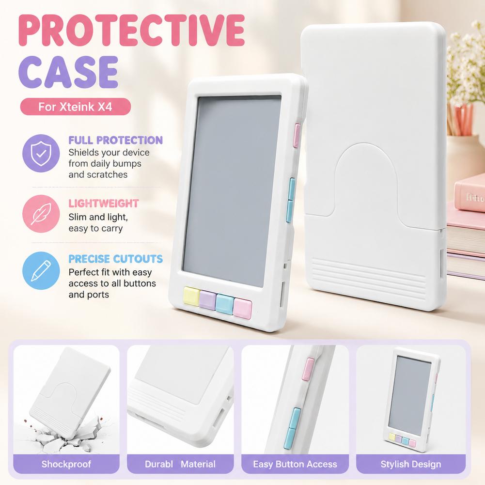 3D Printing Ebook - Funda Protectora para Xteink X4, Funda