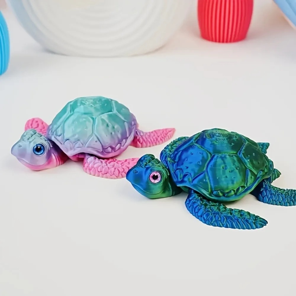 3D Printing Pla - Adorno de Tortuga Impreso en 3D,