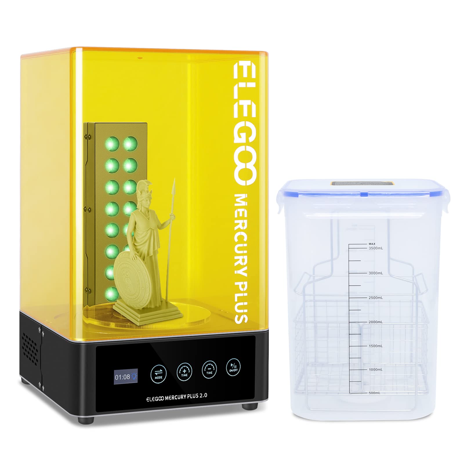 3D Printing Resin - ELEGOO Plus 2.0 Estación de lavado