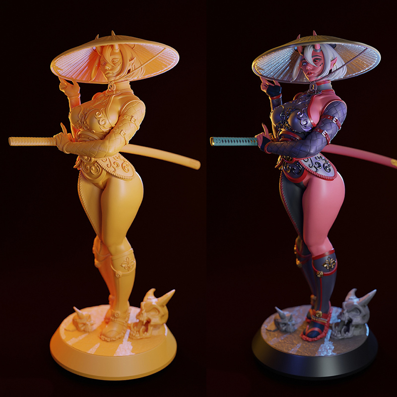3D Printing Character - 2 estilos personaje del juego 6088