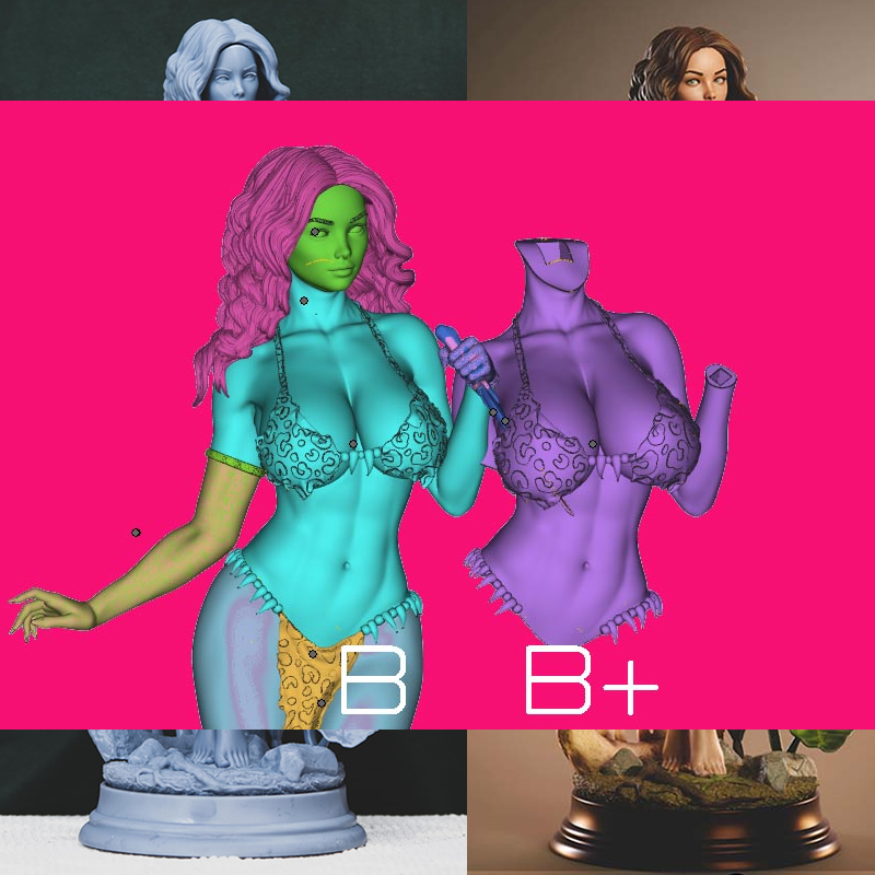 3 estilos personaje Origi 6083 - 3D Printing Character reseña y precio