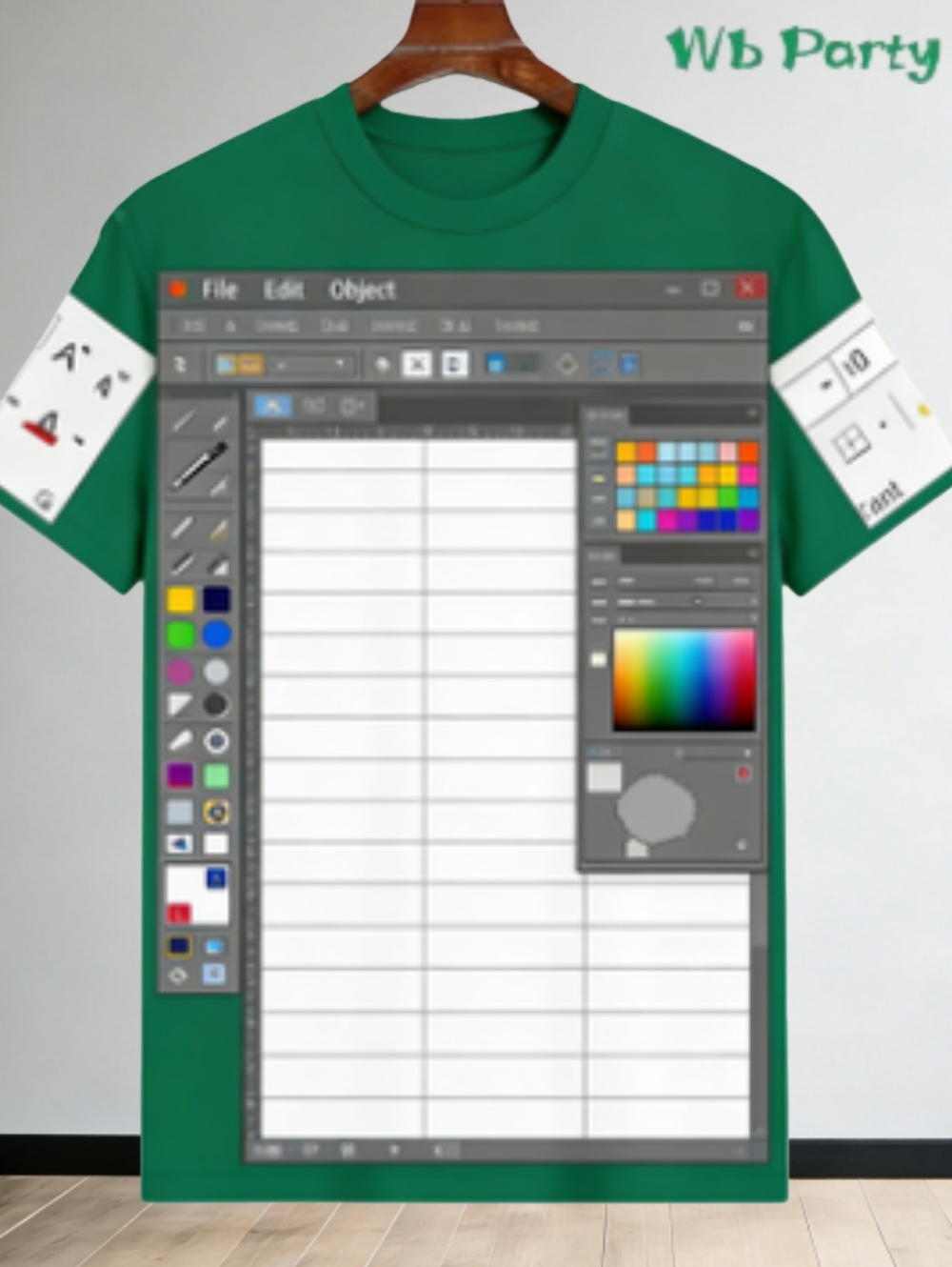 Camiseta informal Excel para H - 3D Printing Online Service reseña y precio
