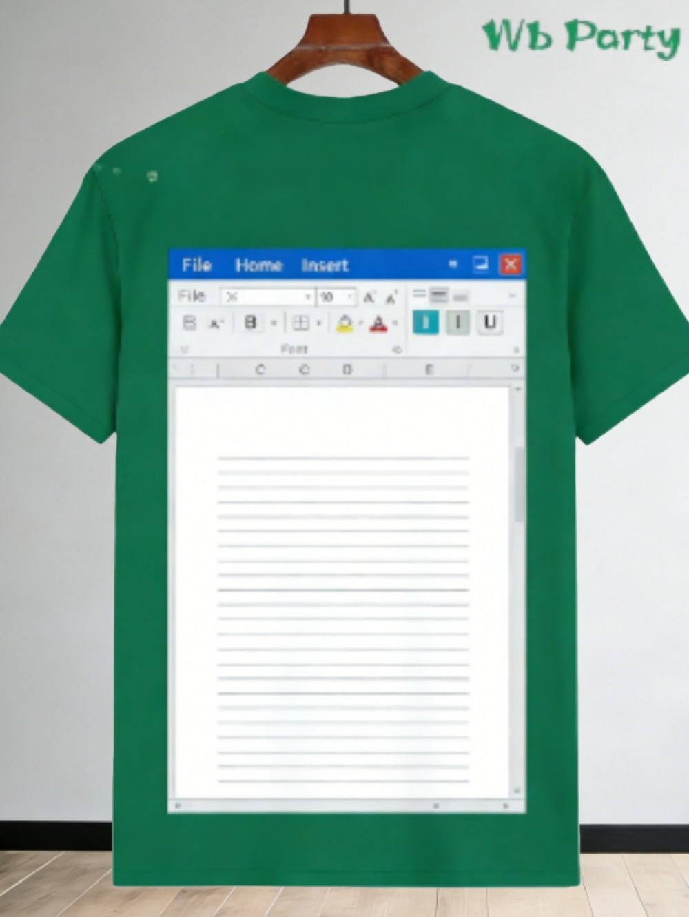 Camiseta informal Excel para H - 3D Printing Online Service reseña y precio