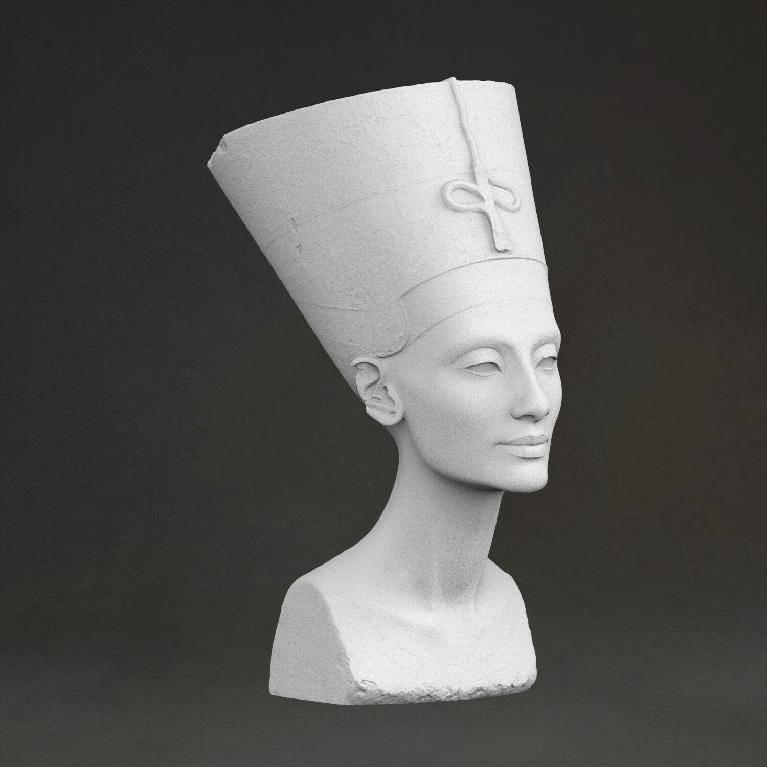 Escultura de la reina Nefertit - 3D Printing Resin reseña y precio