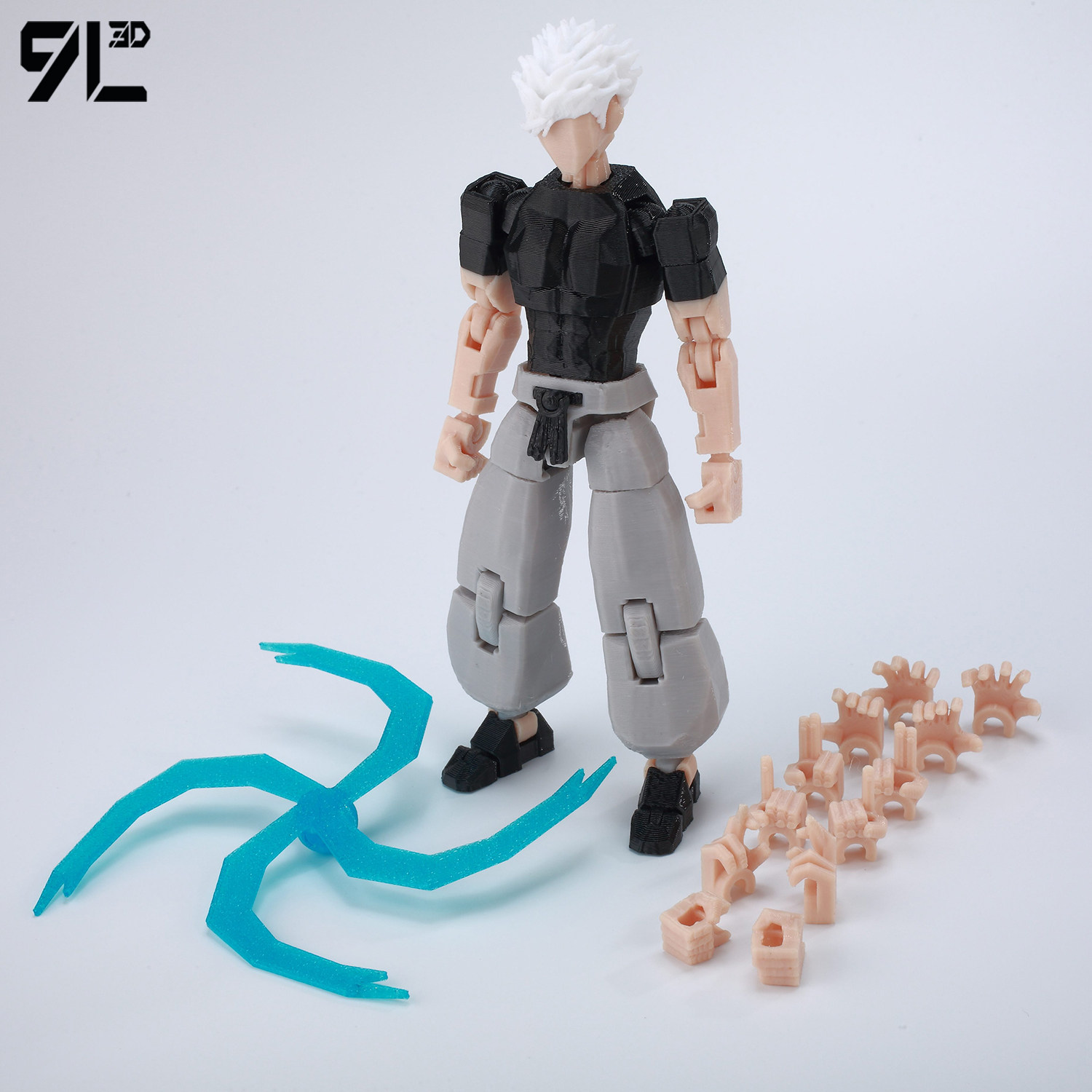 Figura de Acción 9L3D Lucky13  - 3D Printing Joints reseña y precio