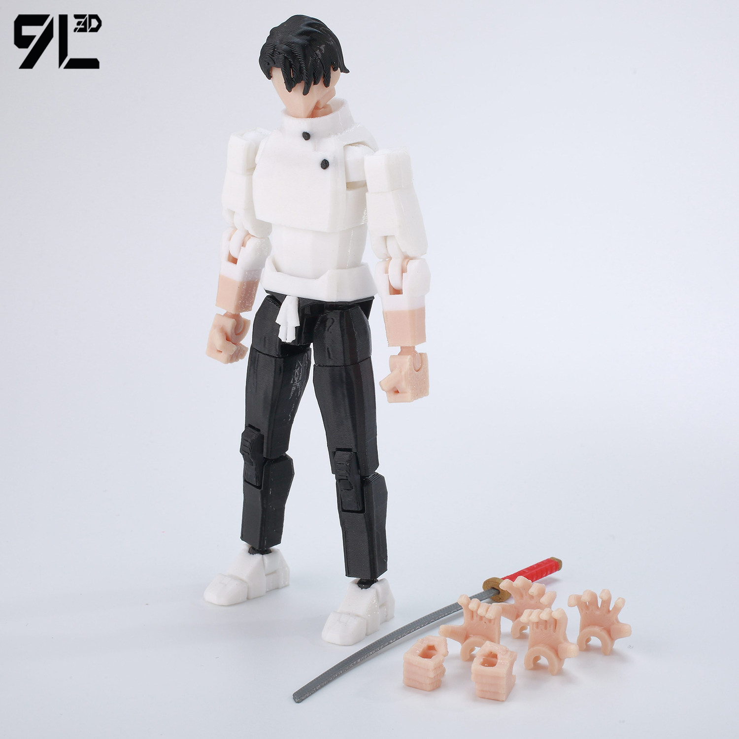 Figura de Acción 9L3D Lucky13  - 3D Printing Joints reseña y precio