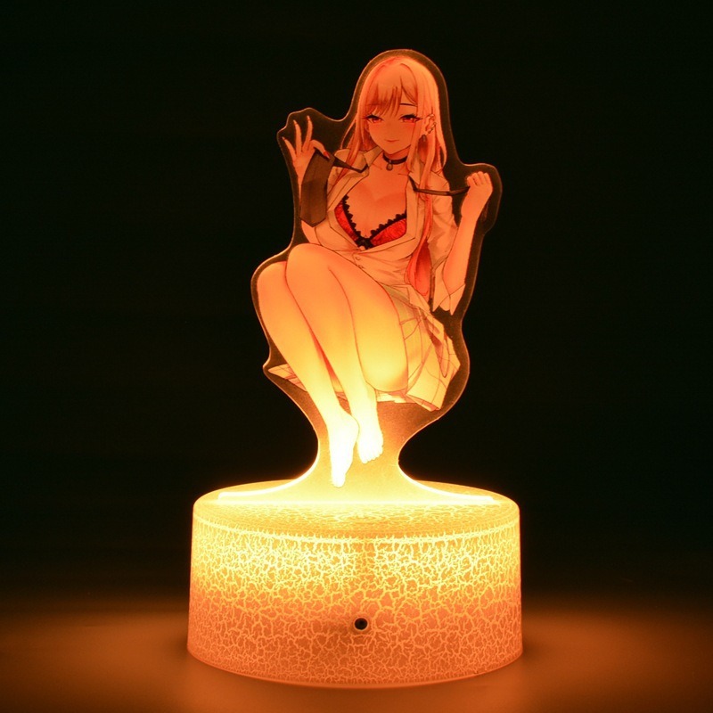 Lámpara Nocturna Kawaii Anime  - 3D Printing Character reseña y precio
