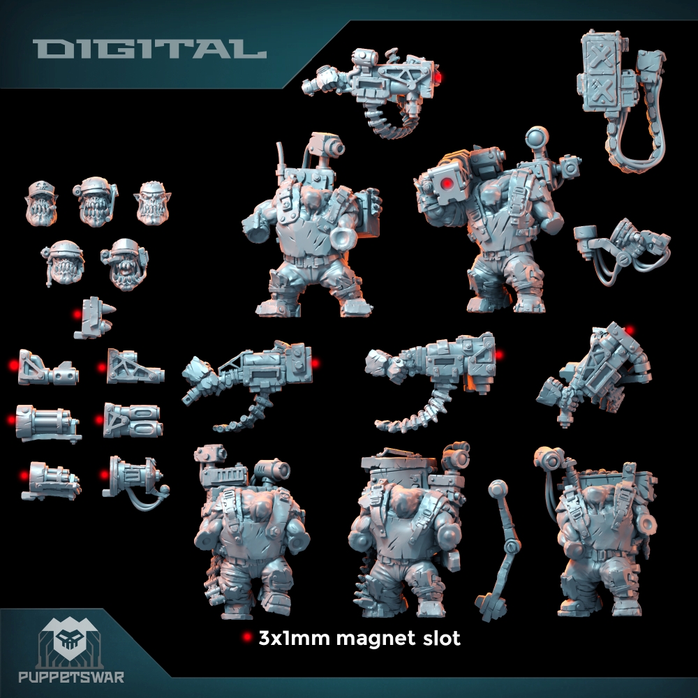 Orc Ultimate Badasses Squad, F - 3D Printing Resin reseña y precio