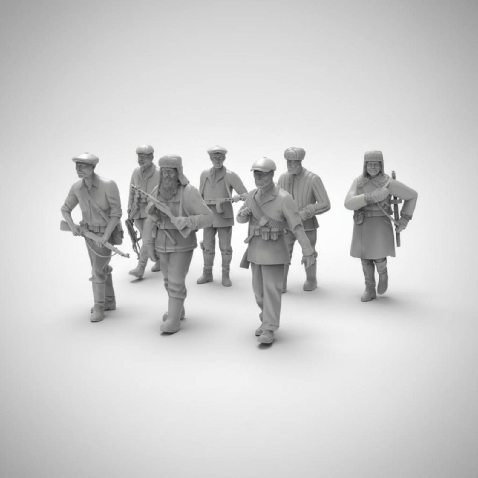 Figuras de soldados de la Segu - 3D Printing Resin reseña y precio
