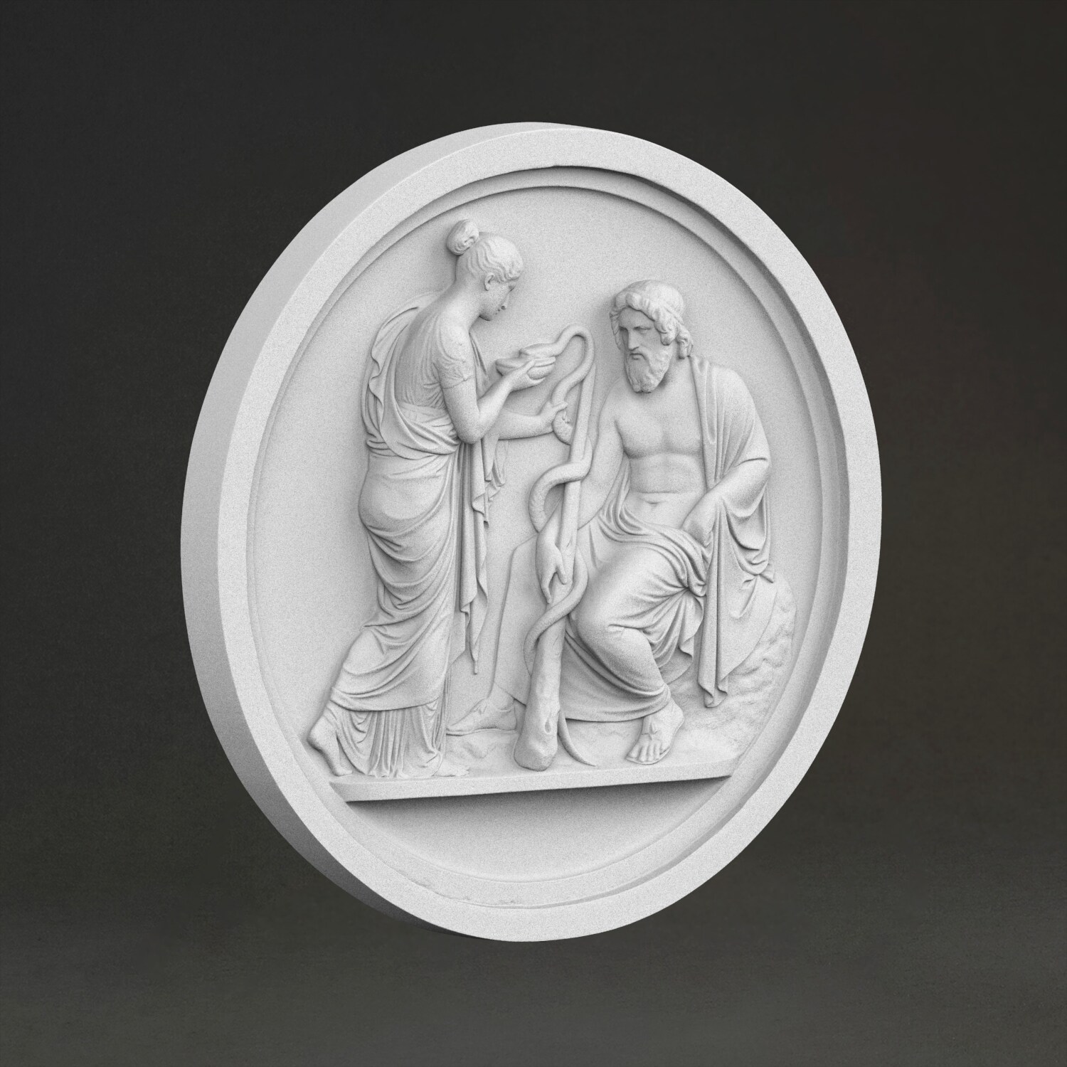 Escultura “Recitación de Nemes - 3D Printing Resin reseña y precio
