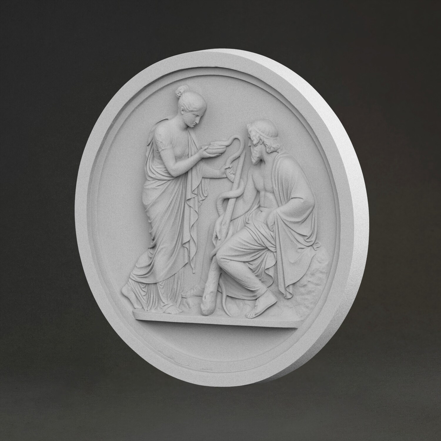 Escultura “Recitación de Nemes - 3D Printing Resin reseña y precio