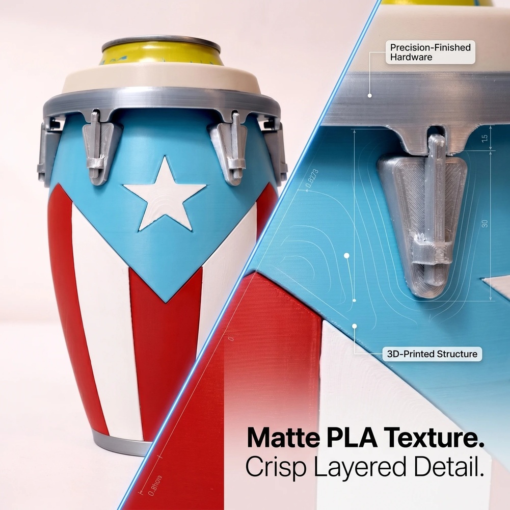 Soporte para latas impreso en  - 3D Printing Pla reseña y precio
