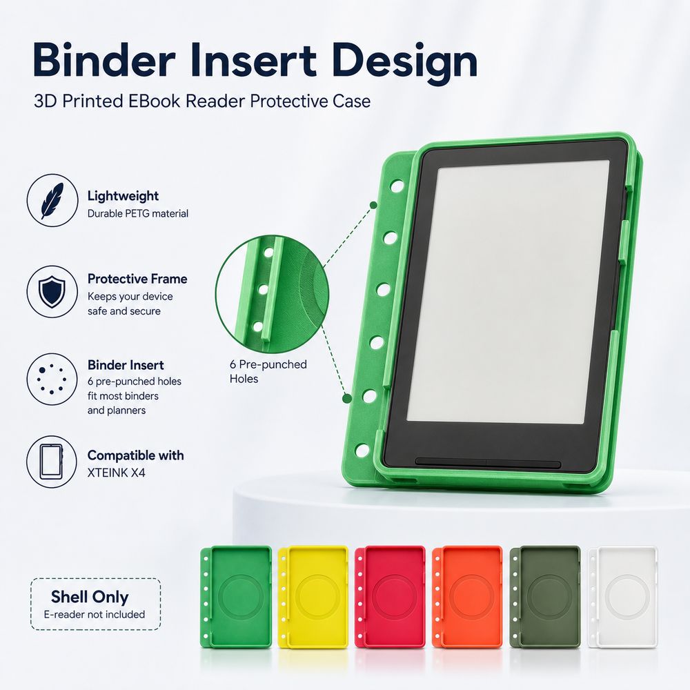 Funda protectora impresa en 3D - 3D Printing Ebook reseña y precio