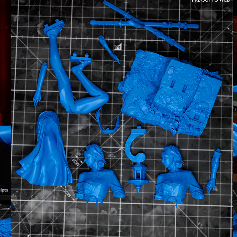 Personaje del juego de 3 estil - 3D Printing Character reseña y precio