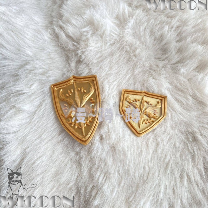 Emblema escolar dorado tsukino - 3D Printing Pla reseña y precio