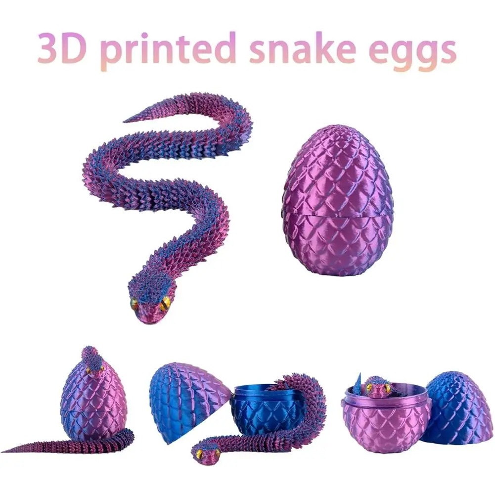 Huevo de Dragón Serpiente Impr - 3D Printing Joints reseña y precio