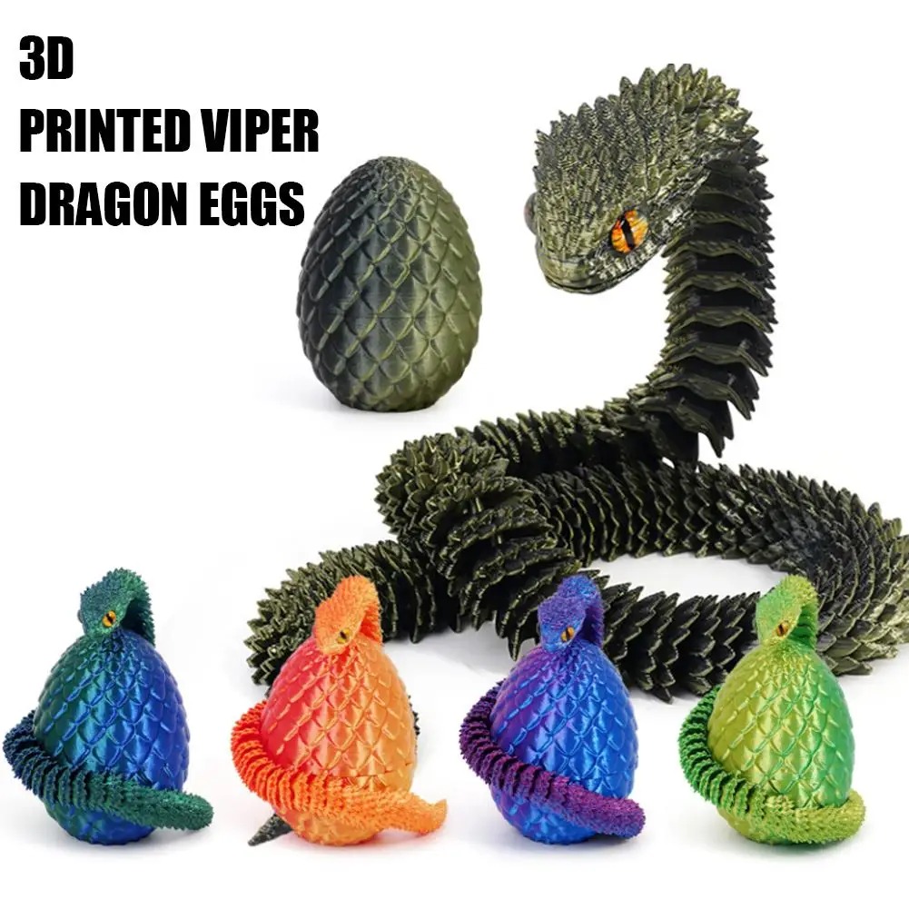 Huevo de Dragón Serpiente Impr - 3D Printing Joints reseña y precio