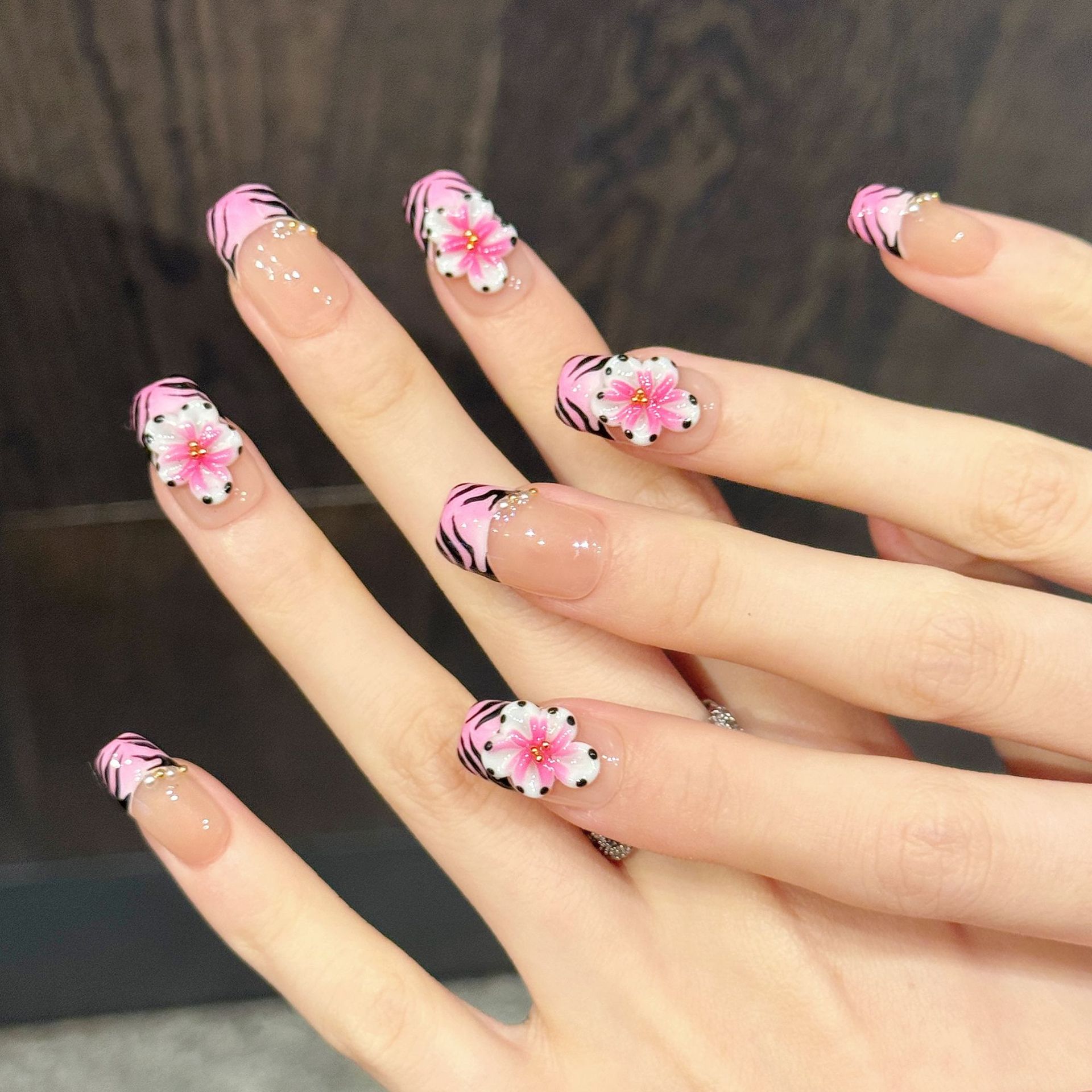 10PCS Uñas postizas cuadradas  - 3D Printing Ptc reseña y precio