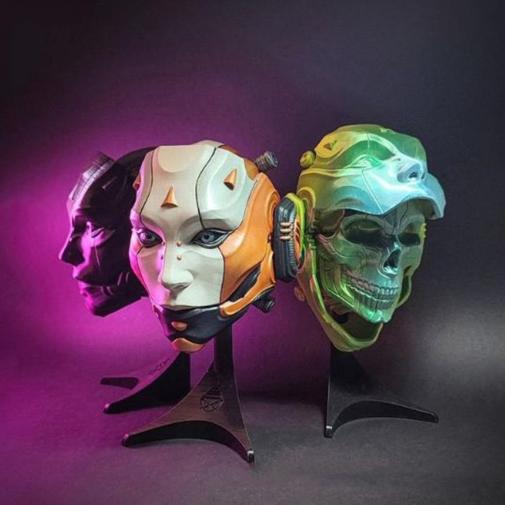 Modelo de Máscara Impresa en 3 - 3D Printing Pla reseña y precio