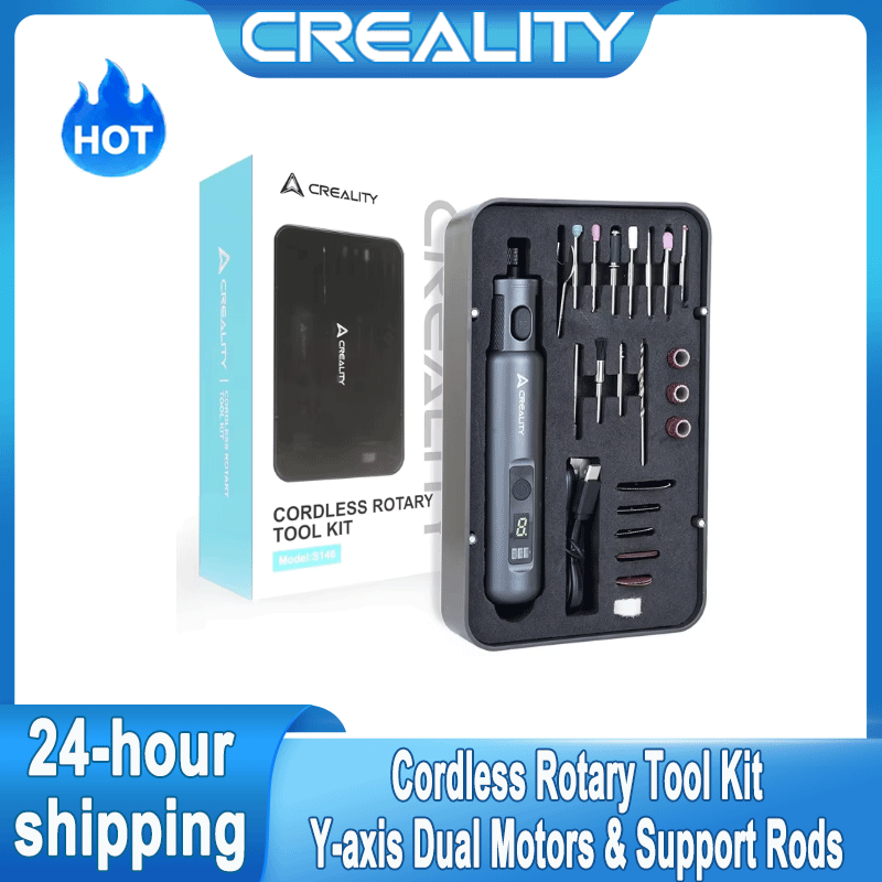 Herramienta Rotatoria Inalámbr - 3D Printing Creality reseña y precio