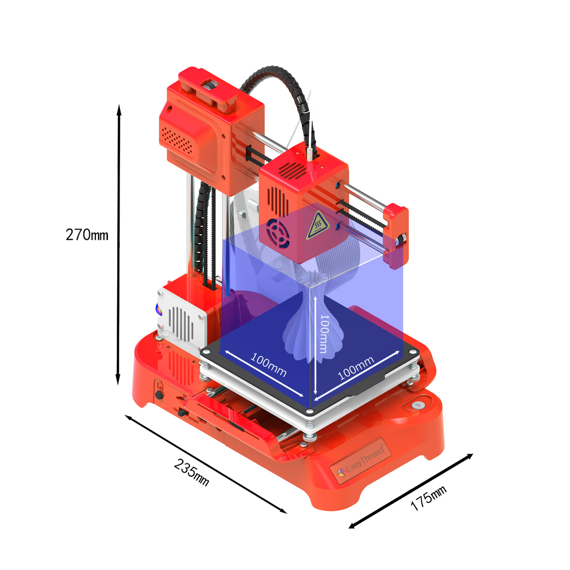 Impresora 3D Easythreed K9, fá - 3D Printing Output reseña y precio