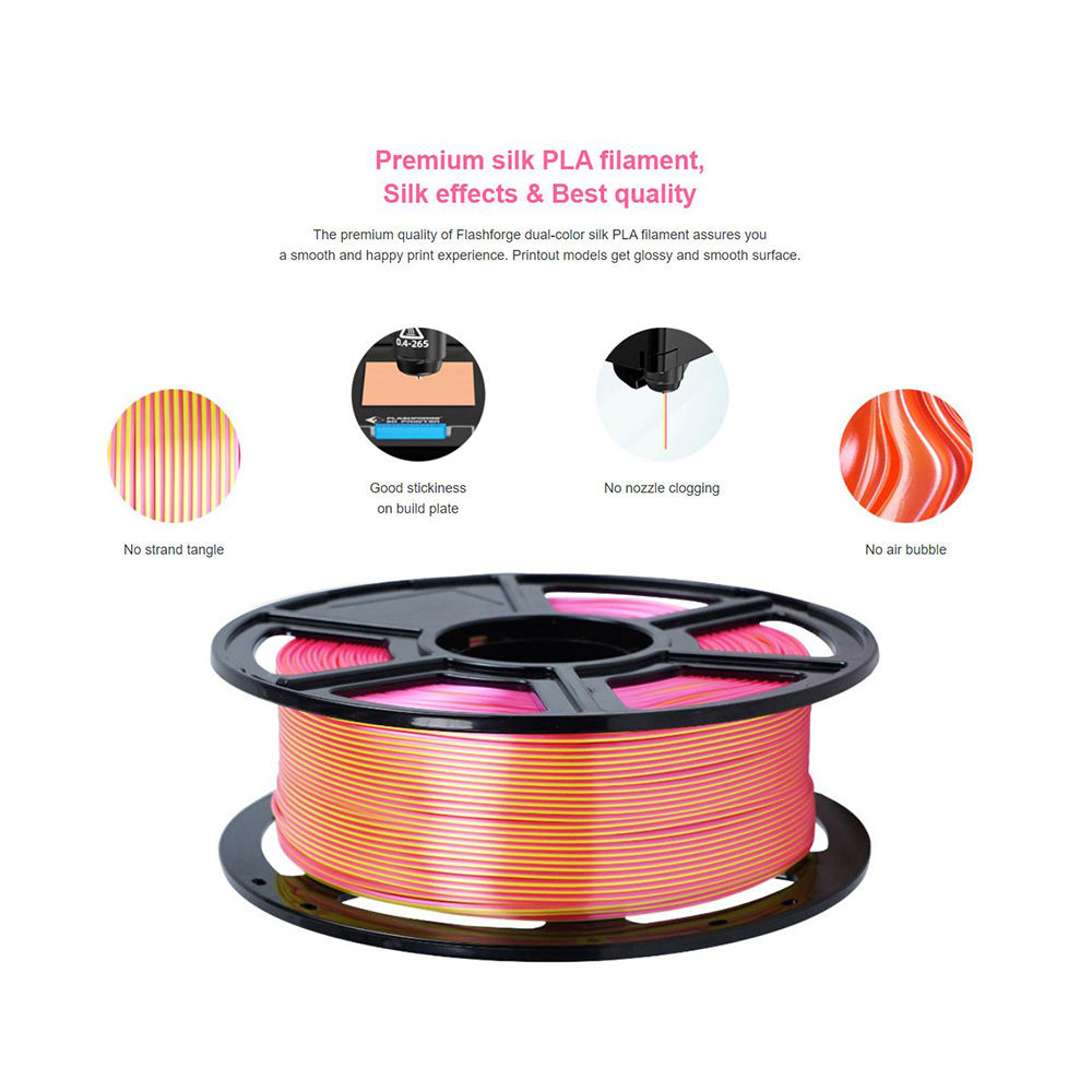 FLASHFORGE Filamento de impres - 3D Printing Output reseña y precio